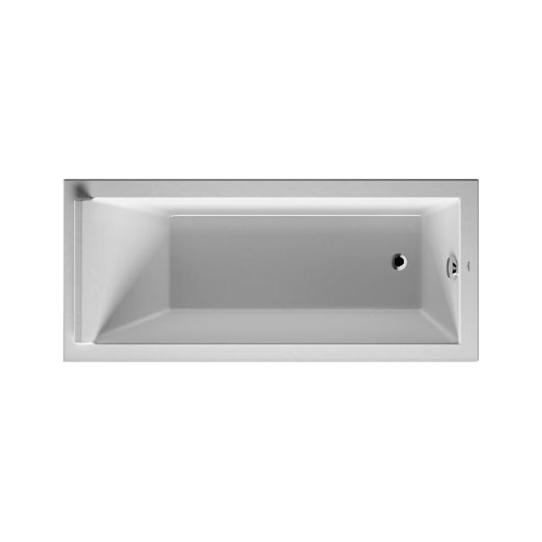 Duravit Starck 66 7/8" x 29 1/2" Soaking Bathtub White, 66-7/8" L, 29-1/2" W